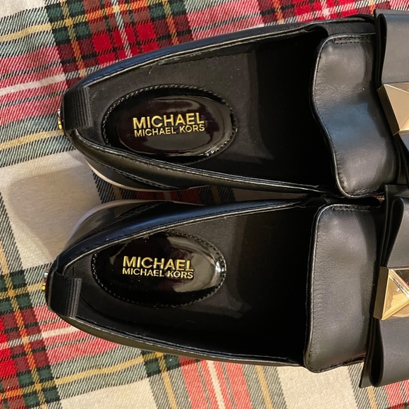 MICHAEL MICHAEL KORS Emmett Leather Slip-On Trainer - Black - Picture 5 of 8